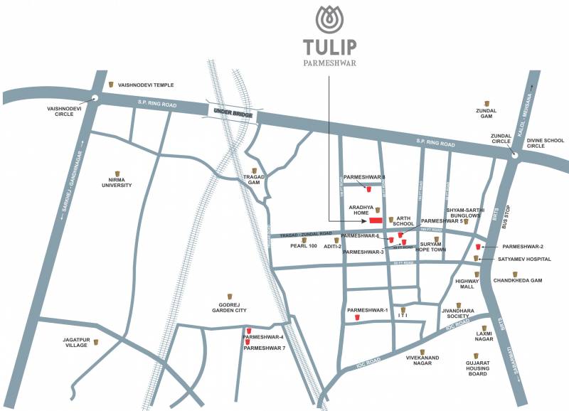  tulip-parmeshwar Images for Location Plan of Parmeshwar Tulip Parmeshwar
