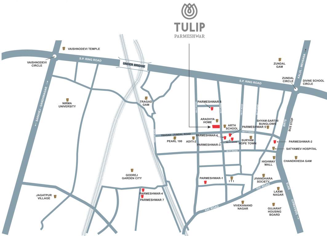  tulip parmeshwar Images for Location Plan of Parmeshwar Tulip Parmeshwar