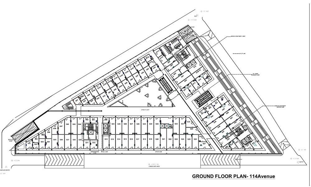 Images for Cluster Plan of VSR 114 Avenue Commercial