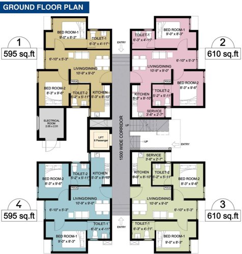 Images for Cluster Plan of Arun Ratika II