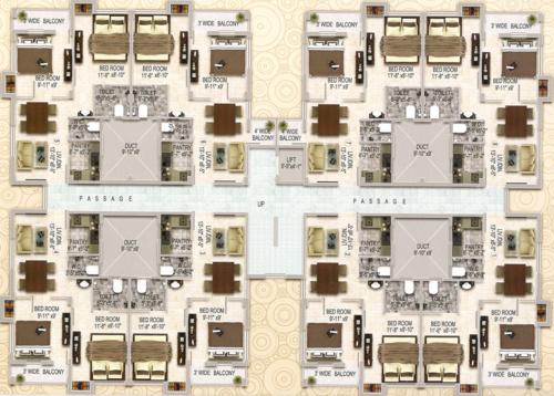  aashray-manjula Images for Cluster Plan of S S And S Aashray Manjula