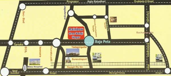 Images for Location Plan of Rainbow Sree Ganesh Nagar Venture