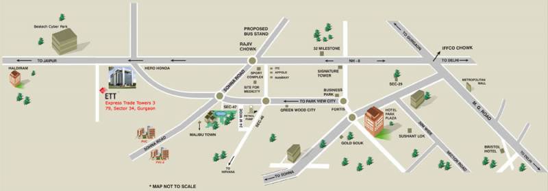 Images for Location Plan of ETT Express Trade Towers 3