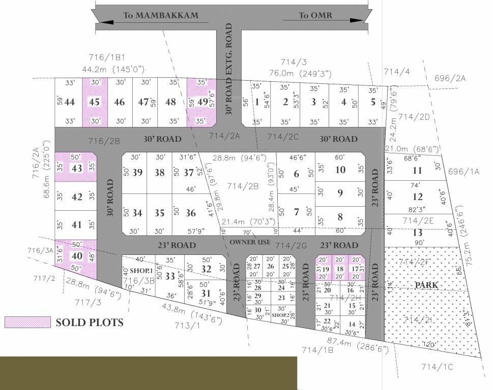 Images for Layout Plan of Budget Budget Housing Thanigai Avenue Thai Homes