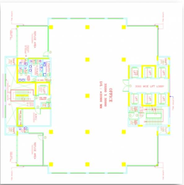 Cluster Plan plaza-tower Cluster Plan