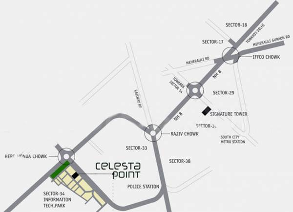 Images for Location Plan of Bharti Celesta Point