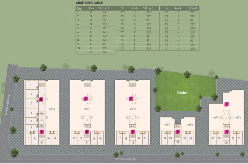 Images for Cluster Plan of Dharmaja Shivesh 621 Commercial
