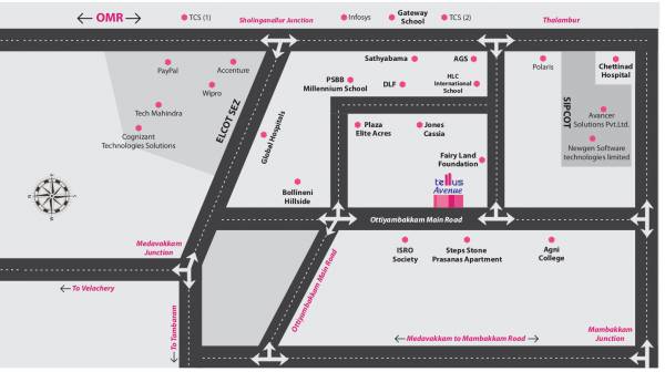  tellus-avenue-extn Location Plan