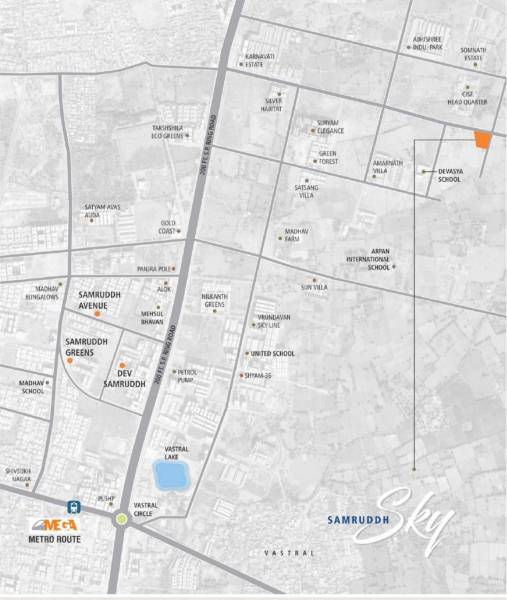 Images for Location Plan of Pransi Samruddh Sky