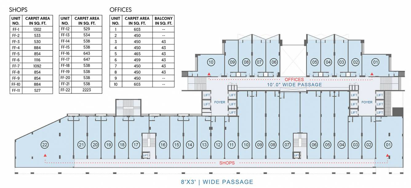 Images for Cluster Plan of Ganesh Maple Trade Centre