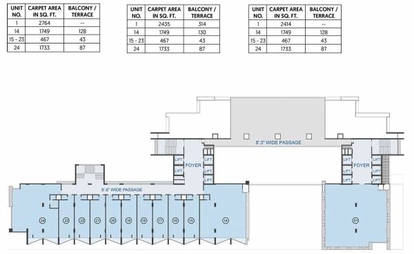 Images for Cluster Plan of Ganesh Maple Trade Centre