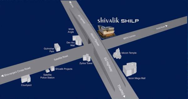 Images for Location Plan of Shilp Shivalik Shilp