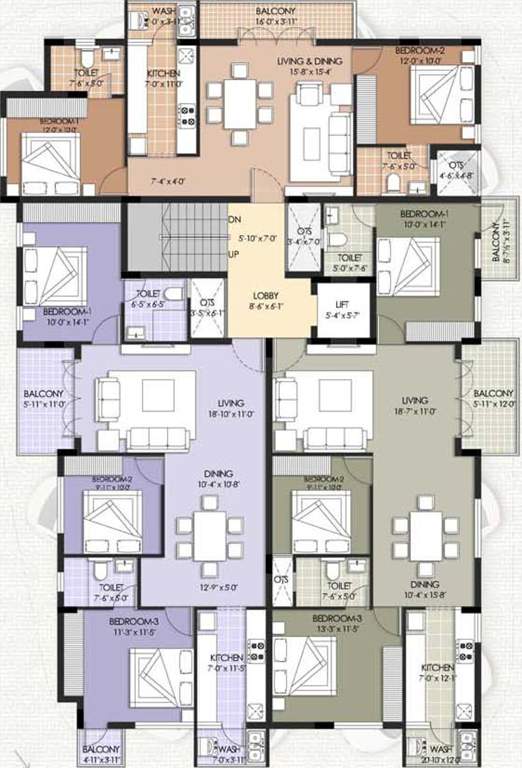 Images for Cluster Plan of Ananyakrishnaa Orange Blossom