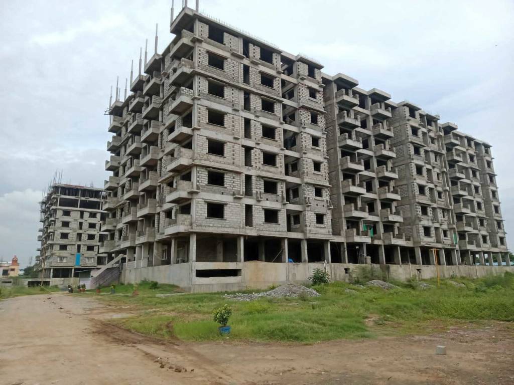 bharat residency Block I Construction Status Sept 21