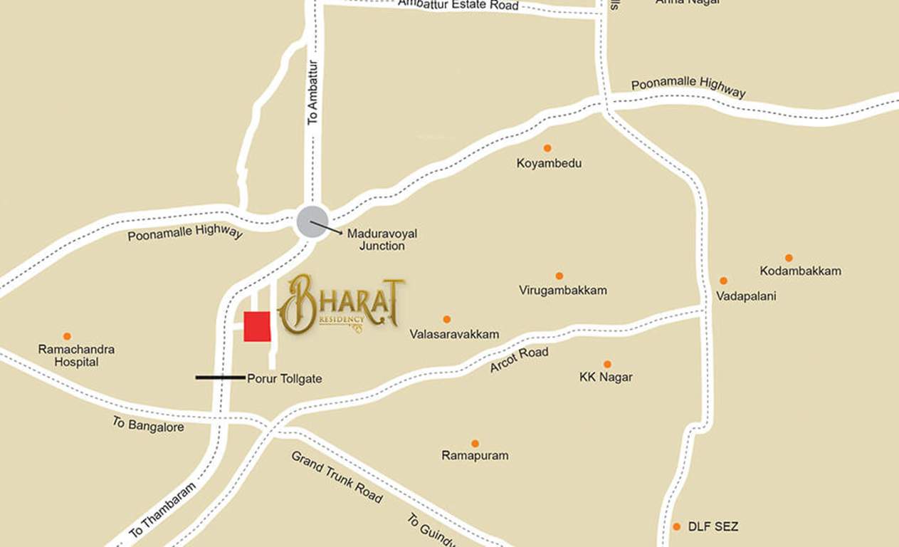 bharat residency Images for Location Plan of Lakshmi Bharat Residency