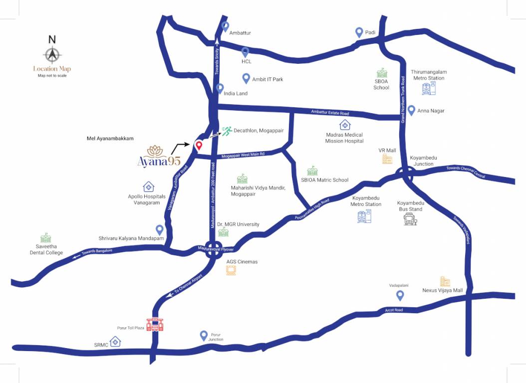  ayana 95 Location Plan