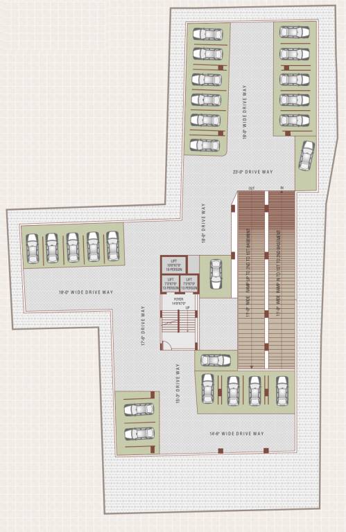 Images for Cluster Plan of Sheth Corporate Tower