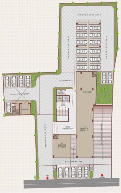 Images for Cluster Plan of Sheth Corporate Tower