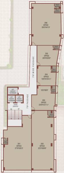 Images for Cluster Plan of Sheth Corporate Tower