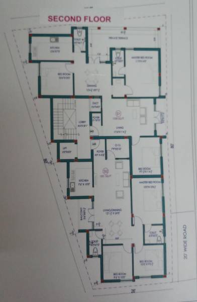 Images for Cluster Plan of Vishnu INBA Flats