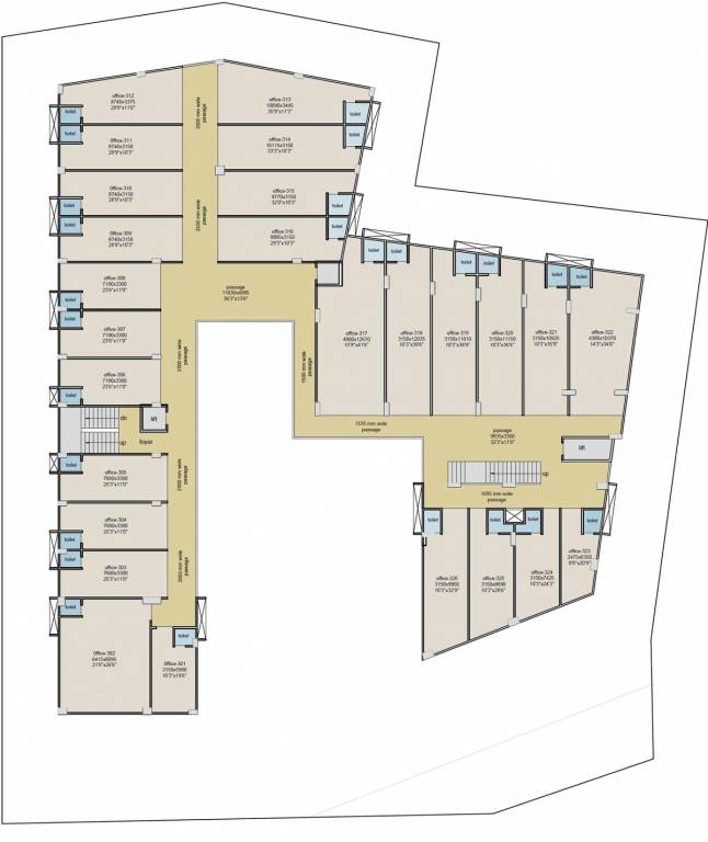 Images for Cluster Plan of Satva Platinum
