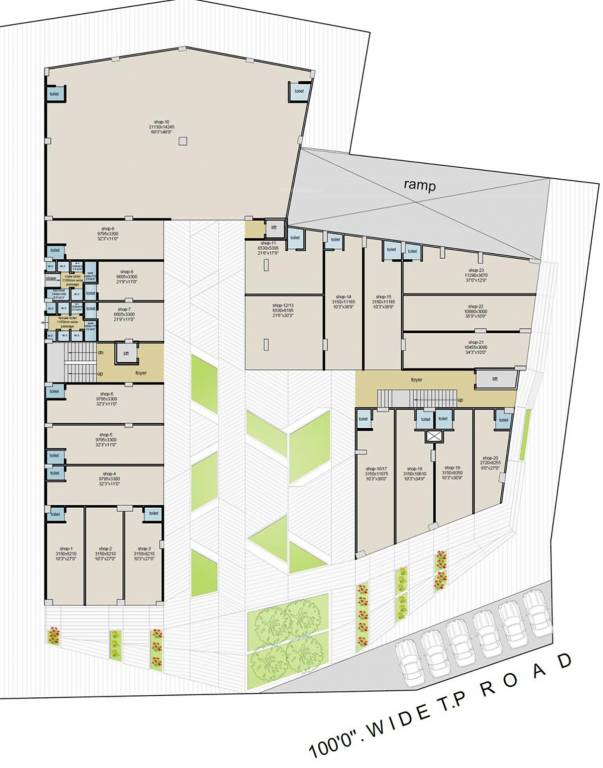 Images for Cluster Plan of Satva Platinum