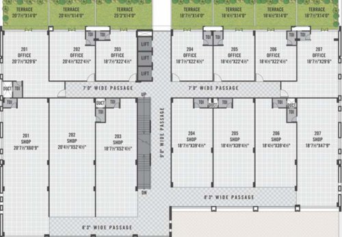 Images for Cluster Plan of Avis Aamrakunj Avis