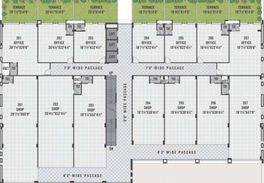 Images for Cluster Plan of Avis Aamrakunj Avis