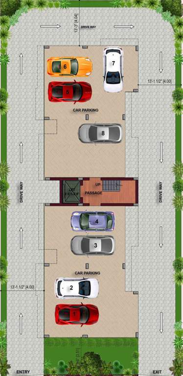 Images for Cluster Plan of Kgeyes Nanganallur Apartments