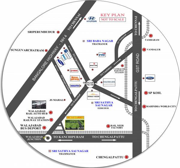 Images for Location Plan of Wisdom Sri Sai Garden