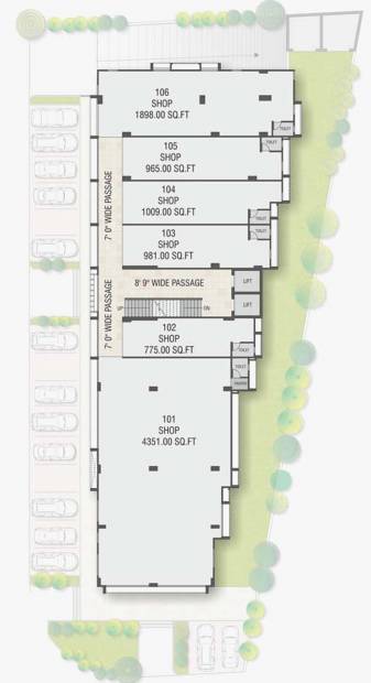 Images for Cluster Plan of Shilp Aperia
