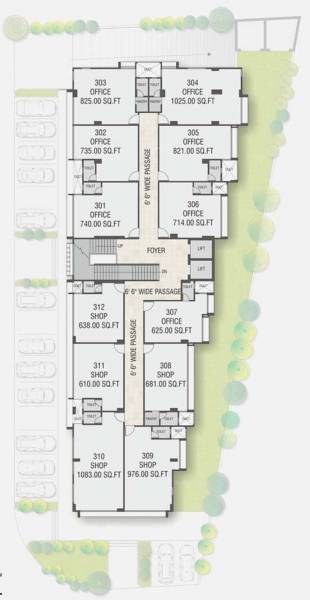 Images for Cluster Plan of Shilp Aperia