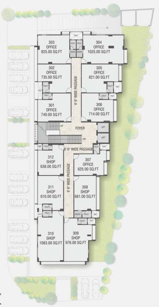 Images for Cluster Plan of Shilp Aperia