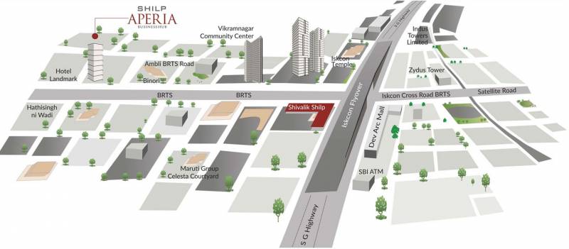 Images for Location Plan of Shilp Aperia