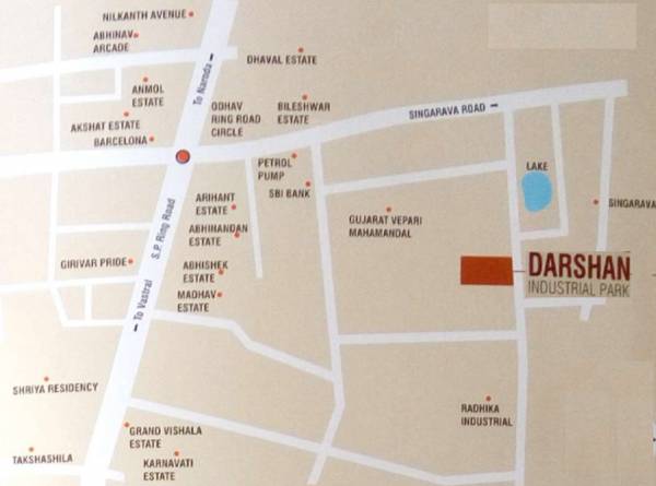 Images for Location Plan of Laxmi Darshan Industrial Park