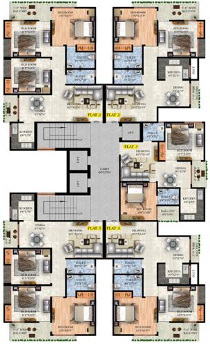 Images for Cluster Plan of Raunak Lifestyle Images for Cluster Plan of Raunak Lifestyle