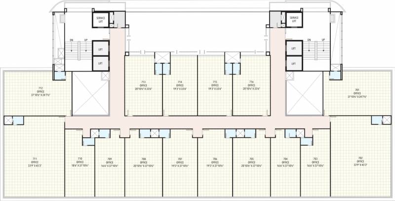 Images for Cluster Plan of Ratnaakar Nine Square