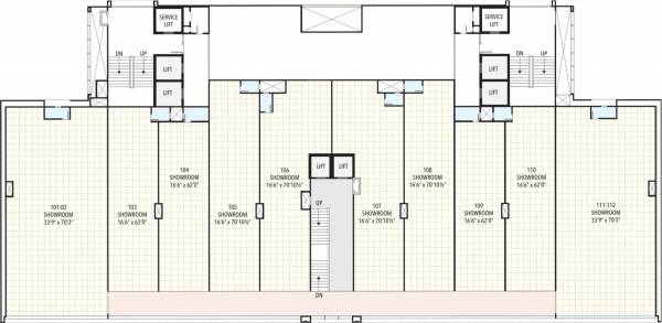 Images for Cluster Plan of Ratnaakar Nine Square