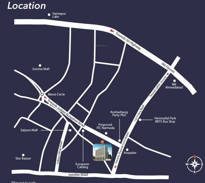 Images for Location Plan of Ratnaakar Nine Square