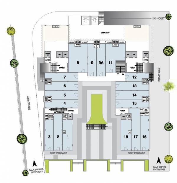 Images for Cluster Plan of Gala Empire