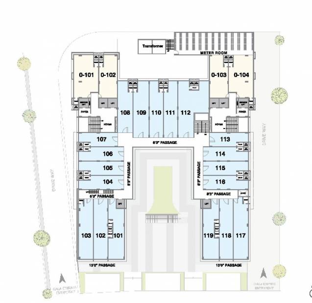 Images for Cluster Plan of Gala Empire