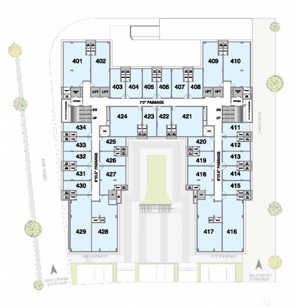 Images for Cluster Plan of Gala Empire