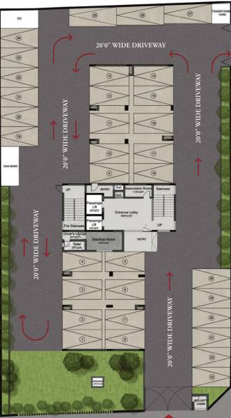 Images for Cluster Plan of Krishna The Headquarters