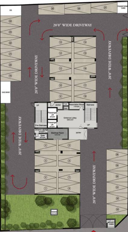 Images for Cluster Plan of Krishna The Headquarters