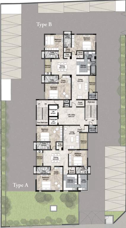 Images for Cluster Plan of Krishna The Headquarters