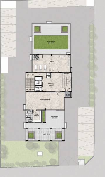 Images for Cluster Plan of Krishna The Headquarters