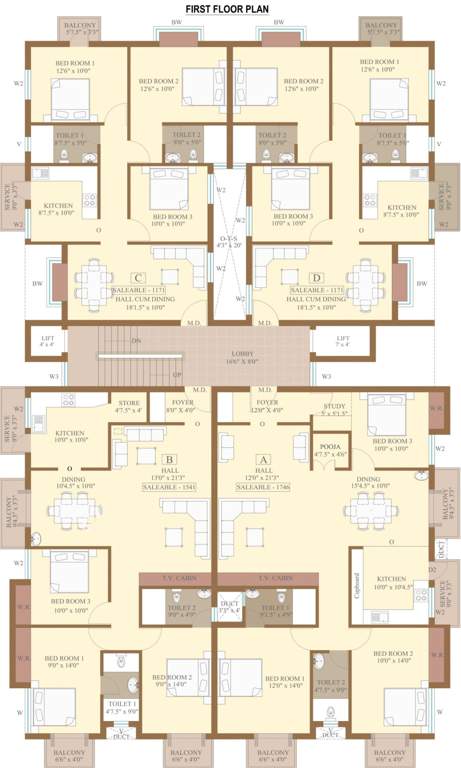 Images for Cluster Plan of Anmol Prakriti