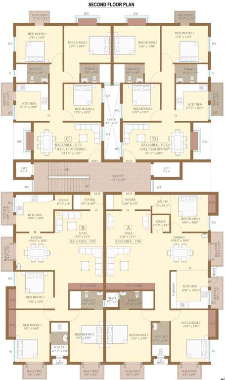Images for Cluster Plan of Anmol Prakriti