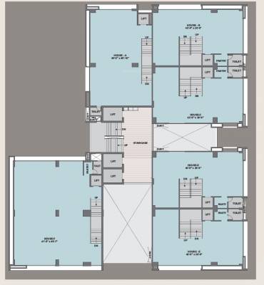 Images for Cluster Plan of Aastha Colonnade II