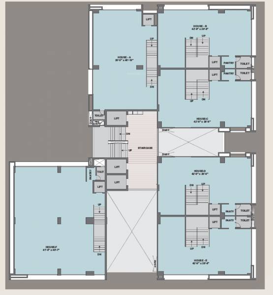 Images for Cluster Plan of Aastha Colonnade II